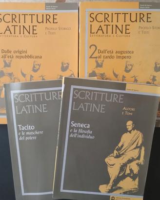 Scritture LATINE, Serio di Sacco, 4 tomi