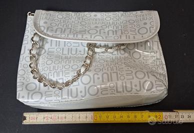 borsa pochette Liu Jo bianca con sacca