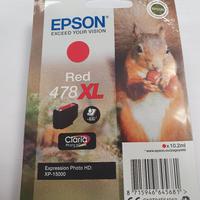 Cartuccia inchiostro stampante Epson RED 478XL 