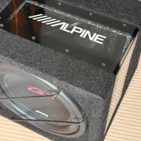 Subwoofer auto Alpine 800w