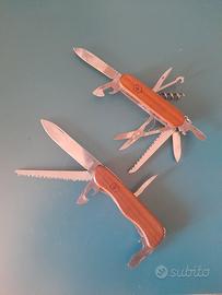 coppia victorinox wood huntsman+forester