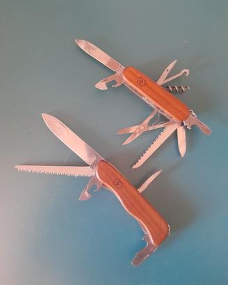 coppia victorinox wood huntsman+forester