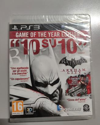 Batman Arkham City Game of the year edition NUOVO