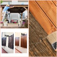 veranda in legno restauro