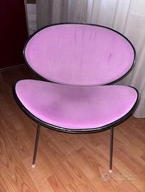 Poltrona design ispirata Pierre Paulin