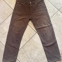 Levis levi’s 501 vintage marroni  w36 50 ITA XL