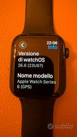 APPLE WATCH 6 - 44 mm - Blu Navy