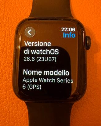 APPLE WATCH 6 - 44 mm - Blu Navy