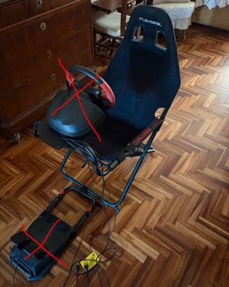 Sedile Playseat challenge black