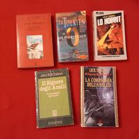 J.R.R TOLKIEN lotto libri edizioni tascabili 