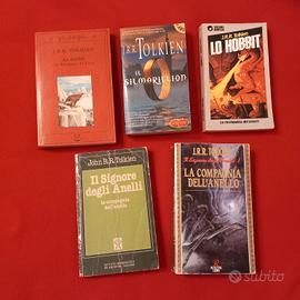 J.R.R TOLKIEN lotto libri edizioni tascabili 