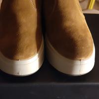 Tronchetti in camoscio marrone Igi & Co