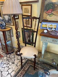 coppia sedie chiavarine