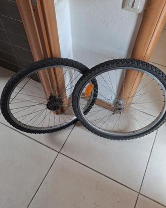 ruote per bicicletta 
