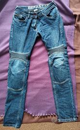 jeans donna da moto 