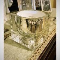 Peill & Putzler Lampada da Tavolo Ice Cubo in Vetr