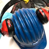 Casco piu cuffia antirumore