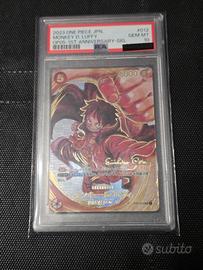 luffy st01-012  signed psa10 perfect 