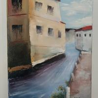 Dipinto olio su tela 40x30 cm. originale 