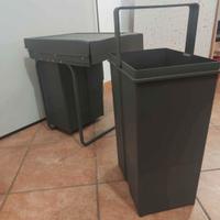 Pattumiera estraibile per mobile cucina