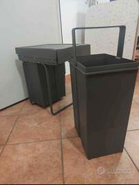 Pattumiera estraibile per mobile cucina