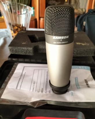 COME NUOVI SCEDA AUDIO + MICROFONO A CONENSATORE
