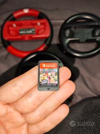 Mario kart 8 deluxe + volanti Nintendo switch 