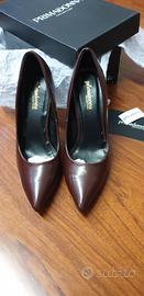 scarpe decollete primadonna n.40 nuove vera pelle