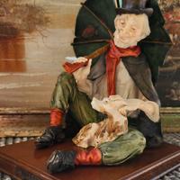 Statuetta Capodimonte “Barbone” A.G. 1970