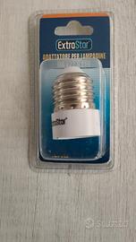 adattatore per lampadine da E27 a E14 