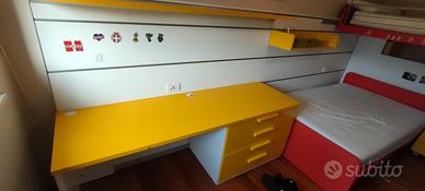 cameretta bimbo 2 letti castello