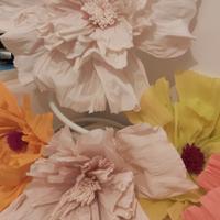 Fiori in carta crespa