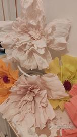 Fiori in carta crespa