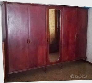 Armadio chippendale anni 30, per shabby