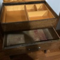 Mobiletto art deco porta cucito o bigiotteria