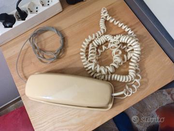 Telefono AT&T 210 Trimline 1998 1999 bianco vintag