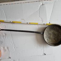 Padella in ottone con manico – diametro 25 cm, man