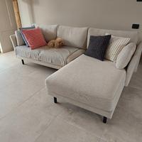 Divano con penisola Lube design 