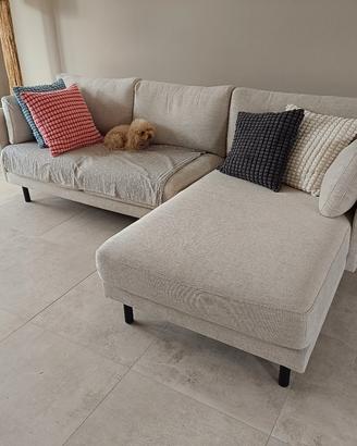 Divano con penisola Lube design 