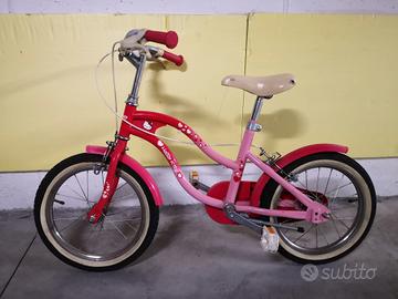 Bicicletta Hello Kitty 14"  usata 