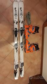 Sci+scarponi alpinismo