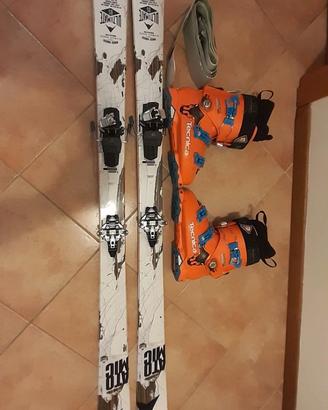 Sci+scarponi alpinismo