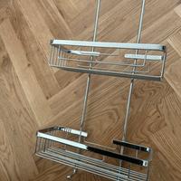 Portaoggetti 2 piani per doccia Lineabeta