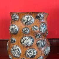 Vaso ceramica decorato