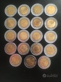 Italia Lire 500 + commemorative + Lire 1000