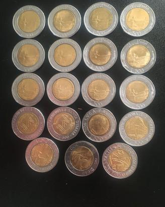Italia Lire 500 + commemorative + Lire 1000