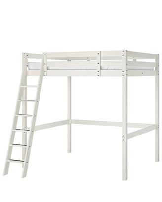 Soppalco stoke ikea bianco