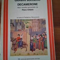libro  Il Decamerone di Giovanni Boccaccio 
