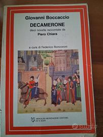 libro  Il Decamerone di Giovanni Boccaccio 