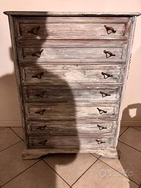 Cassettiera stile Shabby